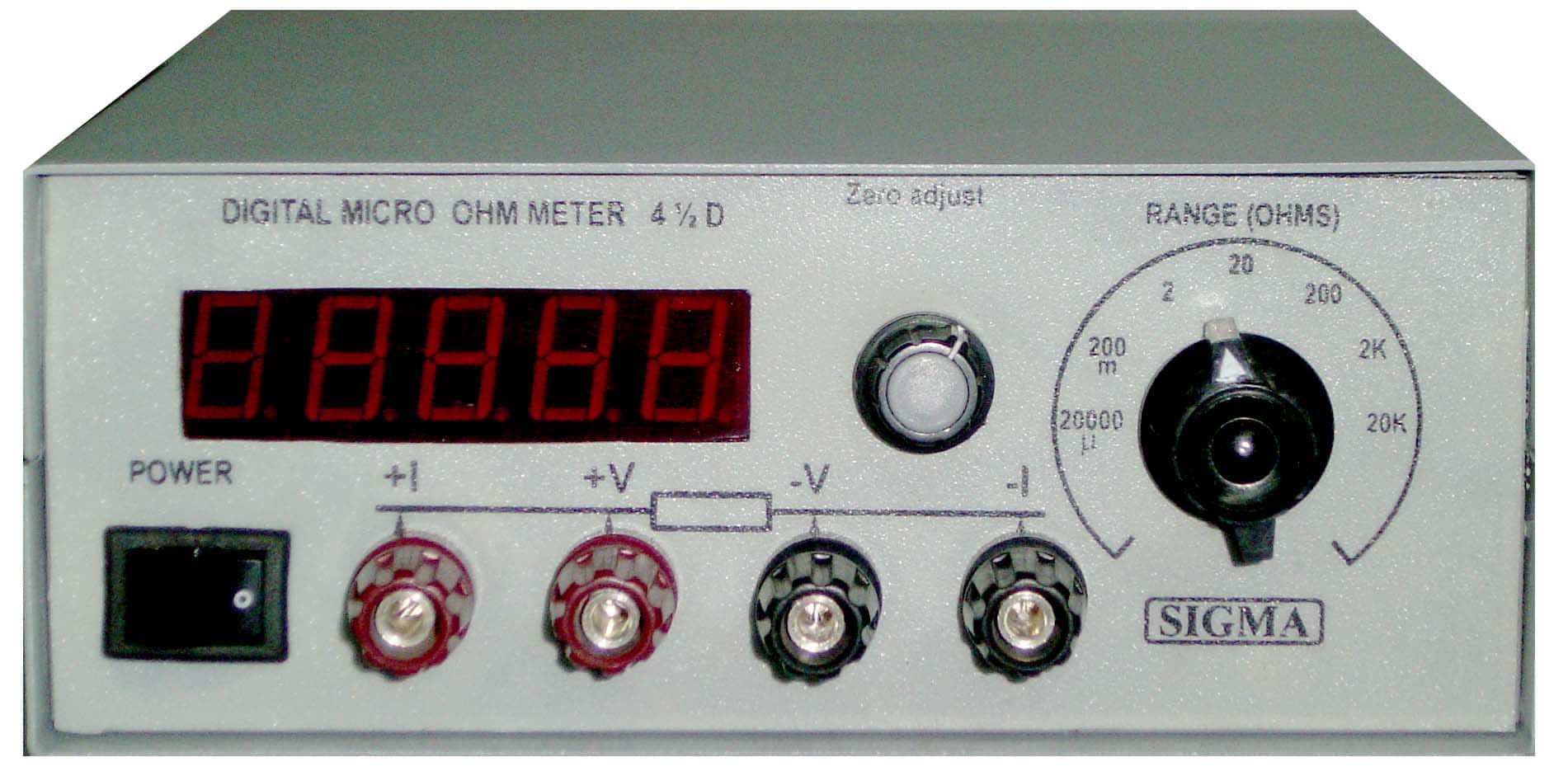 Sigma Instruments' digital micro-ohm meter