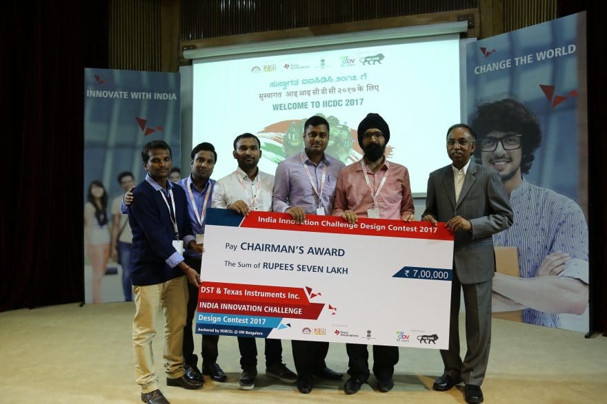 David Reed Texas Instruments India Texas Instruments Announced The Top 10 Winning Teams For IICDC 2017