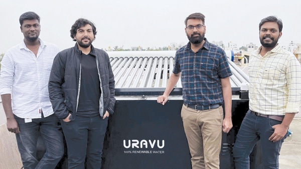 The co-founders (L-R): Govinda Balaji (Engineering), Swapnil Shrivastav (Business), Pardeep Garg (Technology & Business), Venkatesh R (Design & Operations)