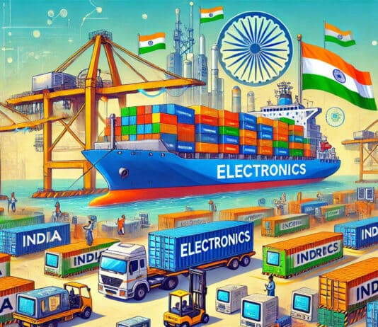 Representational image of electronics exports