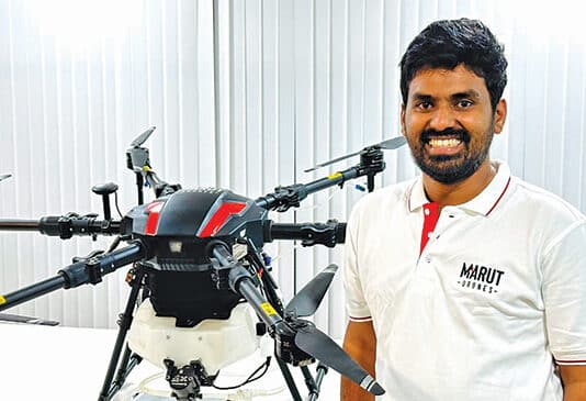 Prem Kumar Vislawath, CEO and Co-Founder, Marut Drones