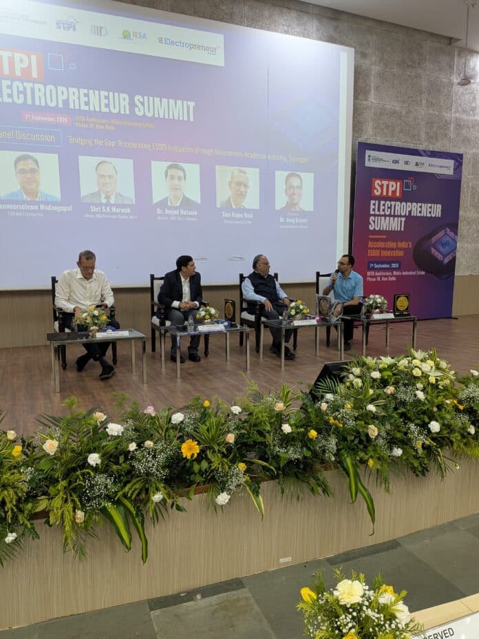 Panel discussion at STPI EP summit at IIIT-Delhi
